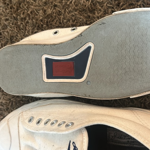 Converse Jack Purcel! Canvas Low White Size 7 - Picture 7 of 7